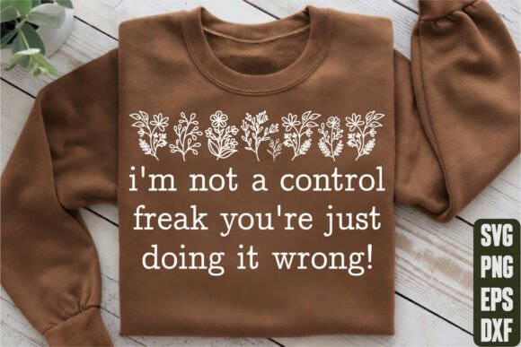 A Control Freak's SVG: Brand Graphics for T-Shirt Designs