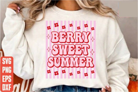 Berry Sweet Summer: An Elegant Graphic for T-Shirt Designs