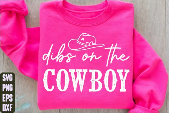 Dibs on the Cowboy: A Graphic Asset for T-Shirt Designs & Beyond