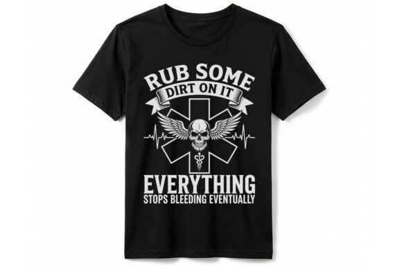 Graphics for EMS & First Responder T-Shirt Designs