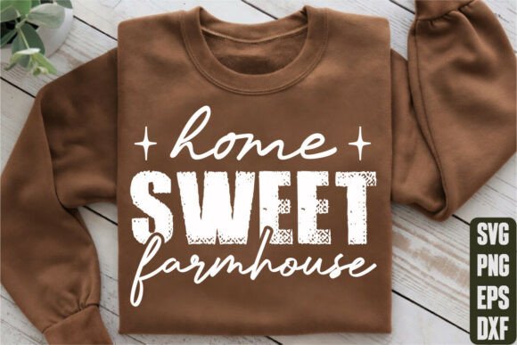 Home Sweet Farmhouse: A Versatile Graphic Design Asset for Publishers
