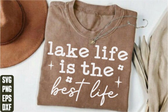 Lake Life Graphics for T-Shirt Designs & Craft Projects