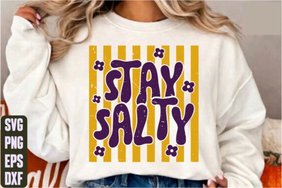 Reviewing Retro Stay Salty: A Graphic Designer’s Take on a T-Shirt Design