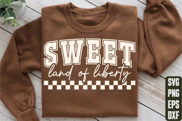 Sweet Land of Liberty Graphics: An Elegant Inspirational Quote for T-Shirt Designs & Marketing